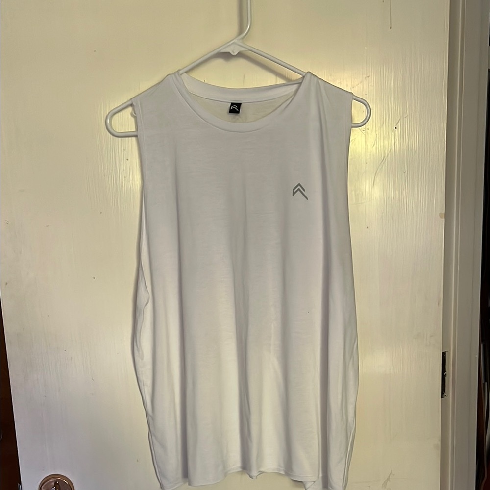 Oner Active White Muscle Tee